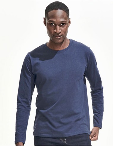 S-02074-Mens Long Sleeve T-Shirt Imperial
